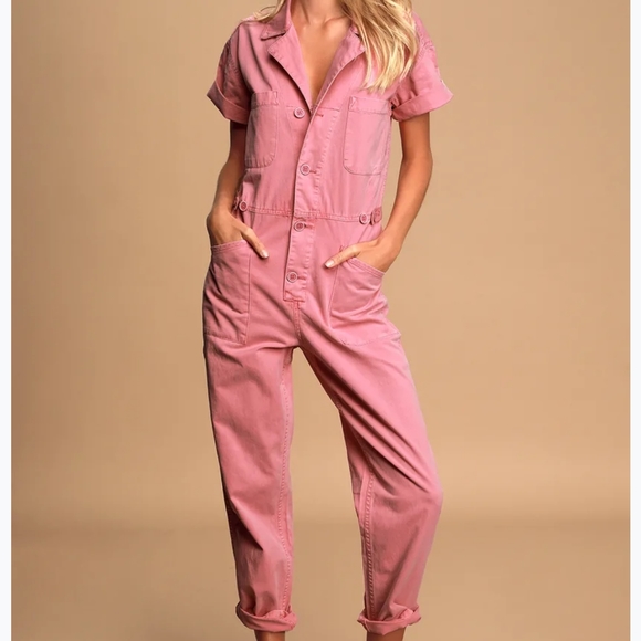 pistola Pants - Pistola Pink Jumpsuit